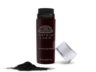 Tortoise & Hair fibers are breathable, comfortable to wear and great for all hair types and textures. Go darker, go lighter or make up your own color by mixing and matching one of our five shades.