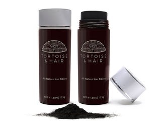 Tortoise & Hair fibers are breathable, comfortable to wear and great for all hair types and textures. Easily washes out with shampoo. Select one of our seven shades to naturally blend with your hair color, or mix and match to find your perfect color.